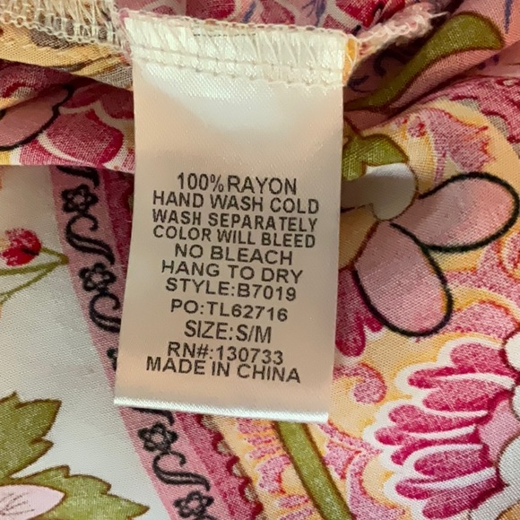 UMGEE USA Floral Kimono size S/M - Picture 6 of 11